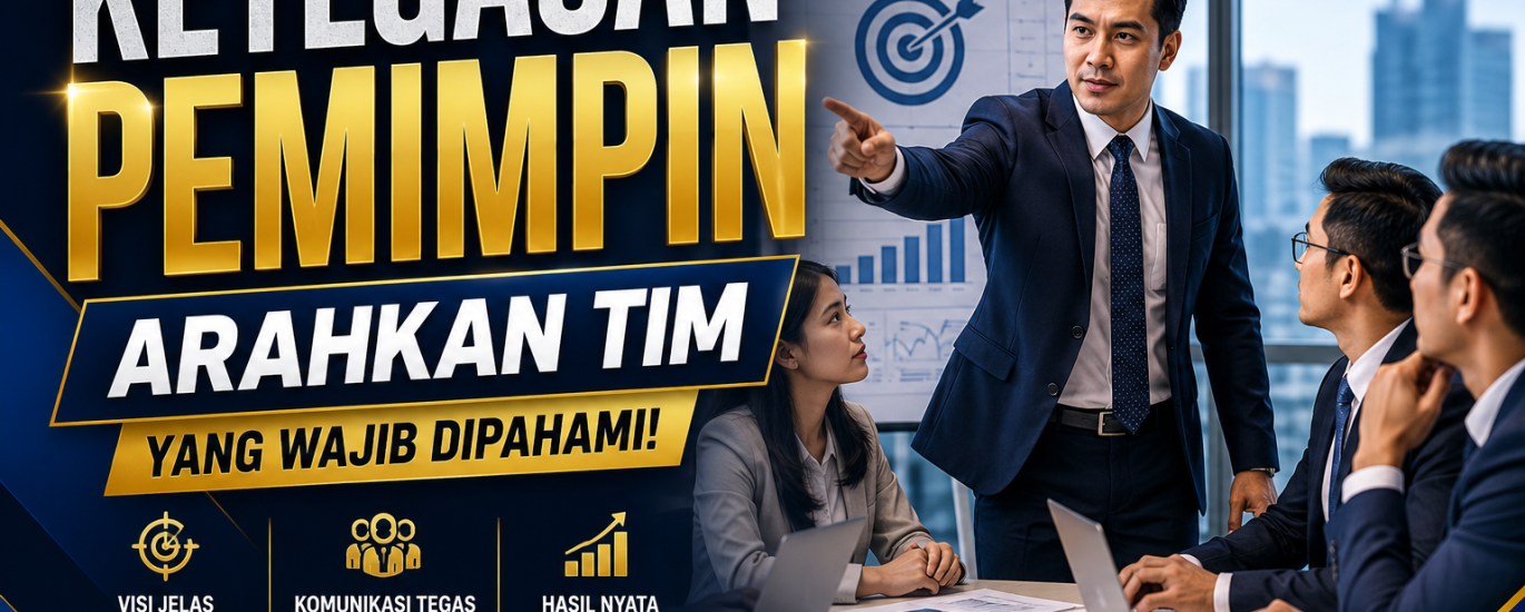 Ketegasan pemimpin arahkan tim