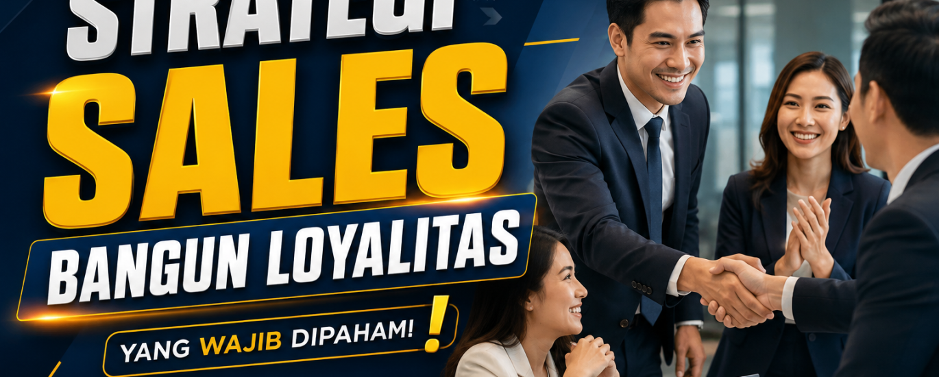 Strategi sales bangun loyalitas