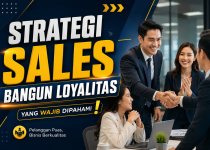 Strategi sales bangun loyalitas