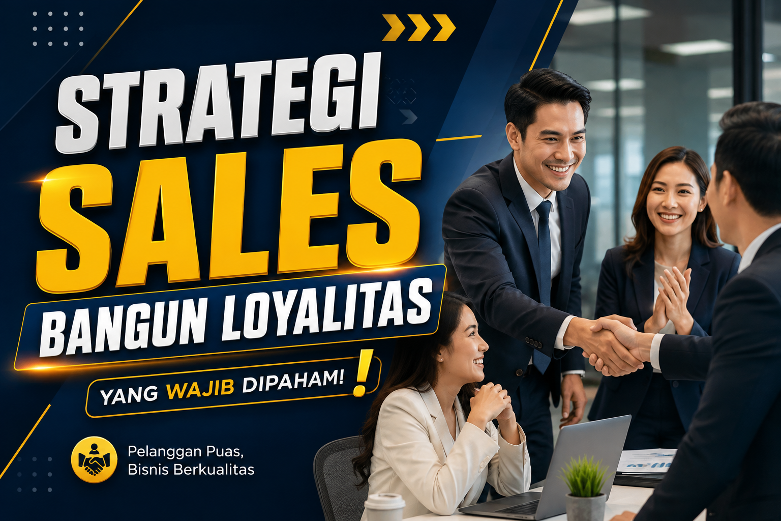 Strategi sales bangun loyalitas