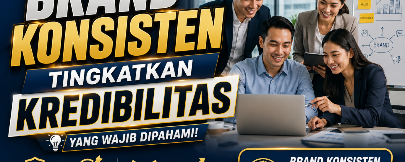 Brand Konsisten Tingkatkan Kredibilitas