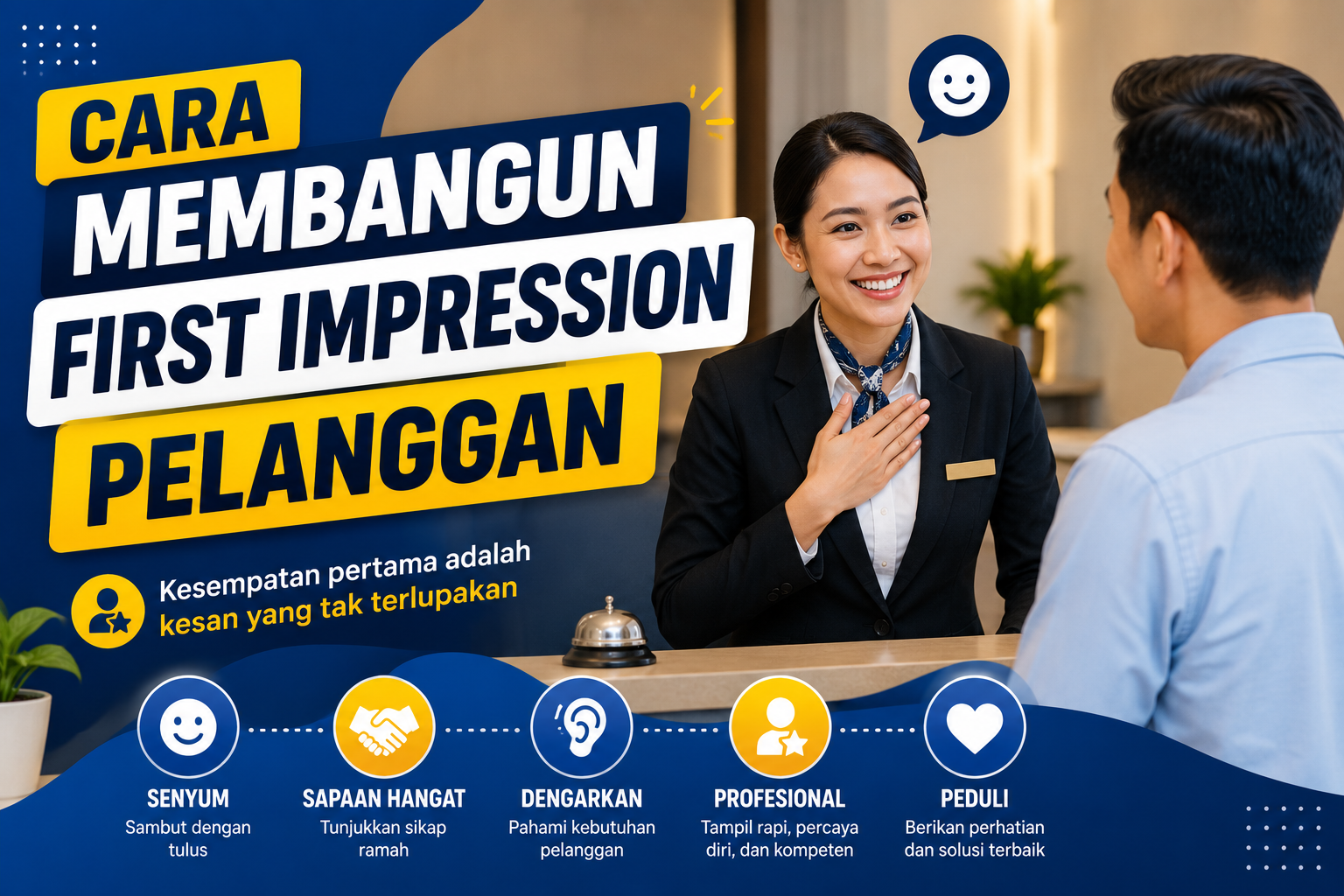 Cara Membangun First Impression Pelanggan