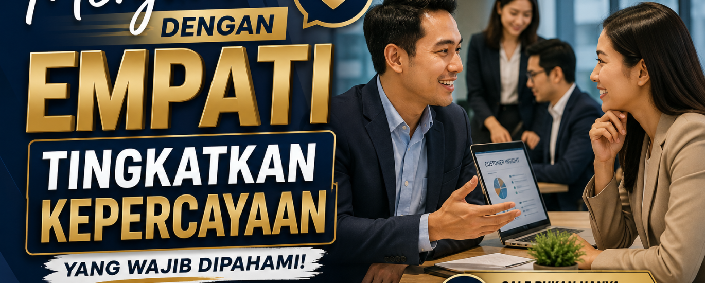 Menjual dengan Empati Tingkatkan Kepercayaan