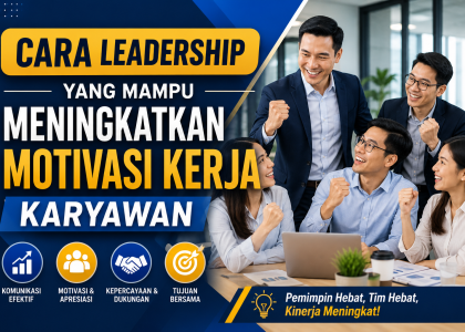 Leadership yang Mampu Meningkatkan Motivasi