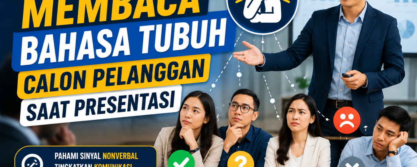 Teknik Membaca Bahasa Tubuh Calon Pelanggan Saat Presentasi