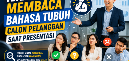 Teknik Membaca Bahasa Tubuh Calon Pelanggan Saat Presentasi