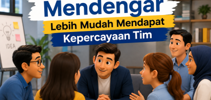 Pemimpin Lebih Mudah Mendapat Kepercayaan