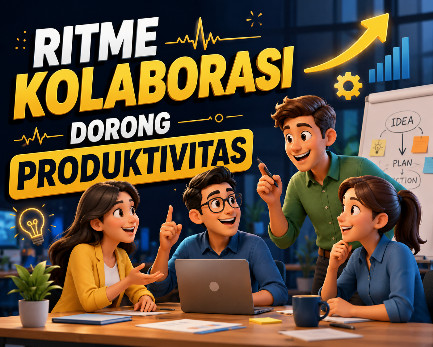 Ritme Kolaborasi Dorong Produktivitas