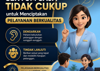 Senyum Saja Tidak Cukup