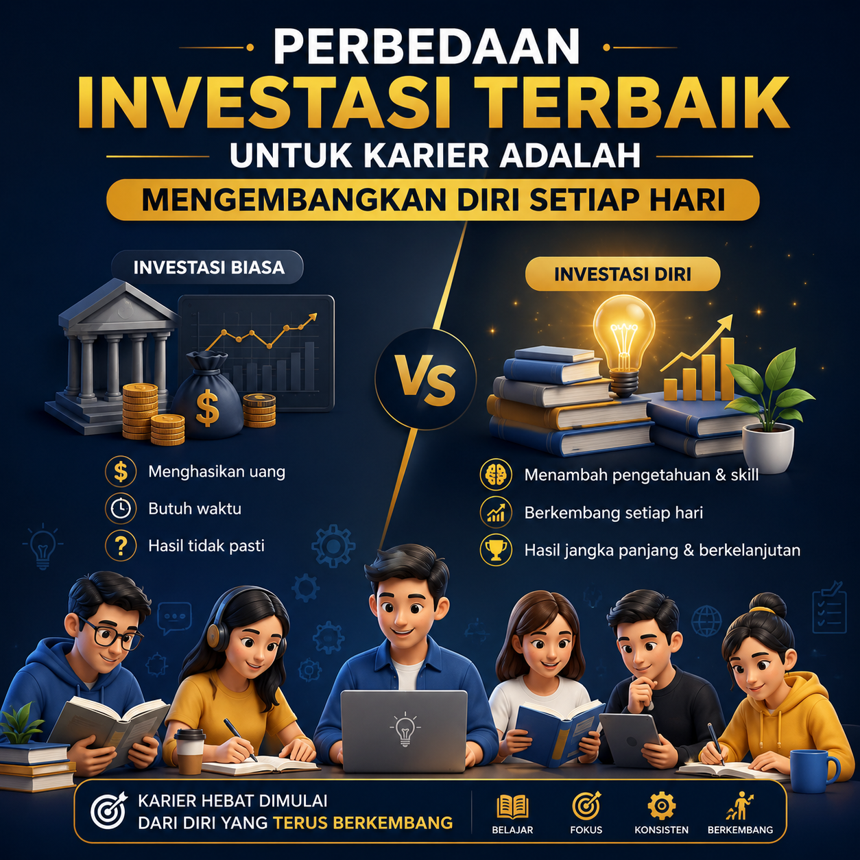 Perbedaan Investasi