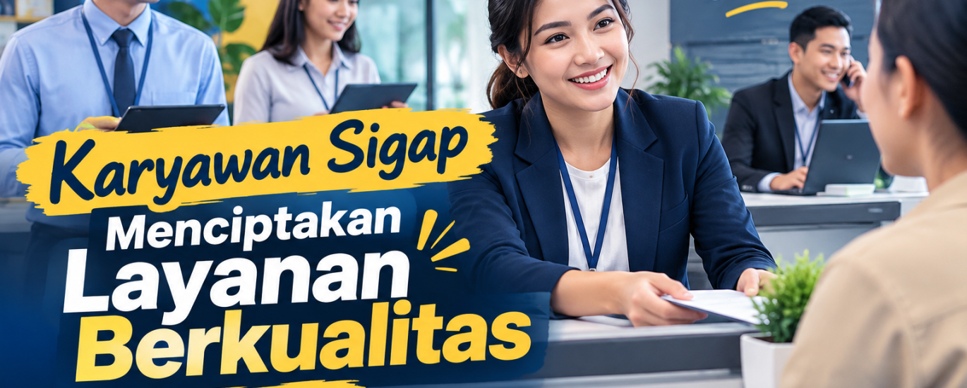 Karyawan Sigap Menciptakan Layanan Berkualitas