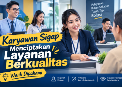 Karyawan Sigap Menciptakan Layanan Berkualitas