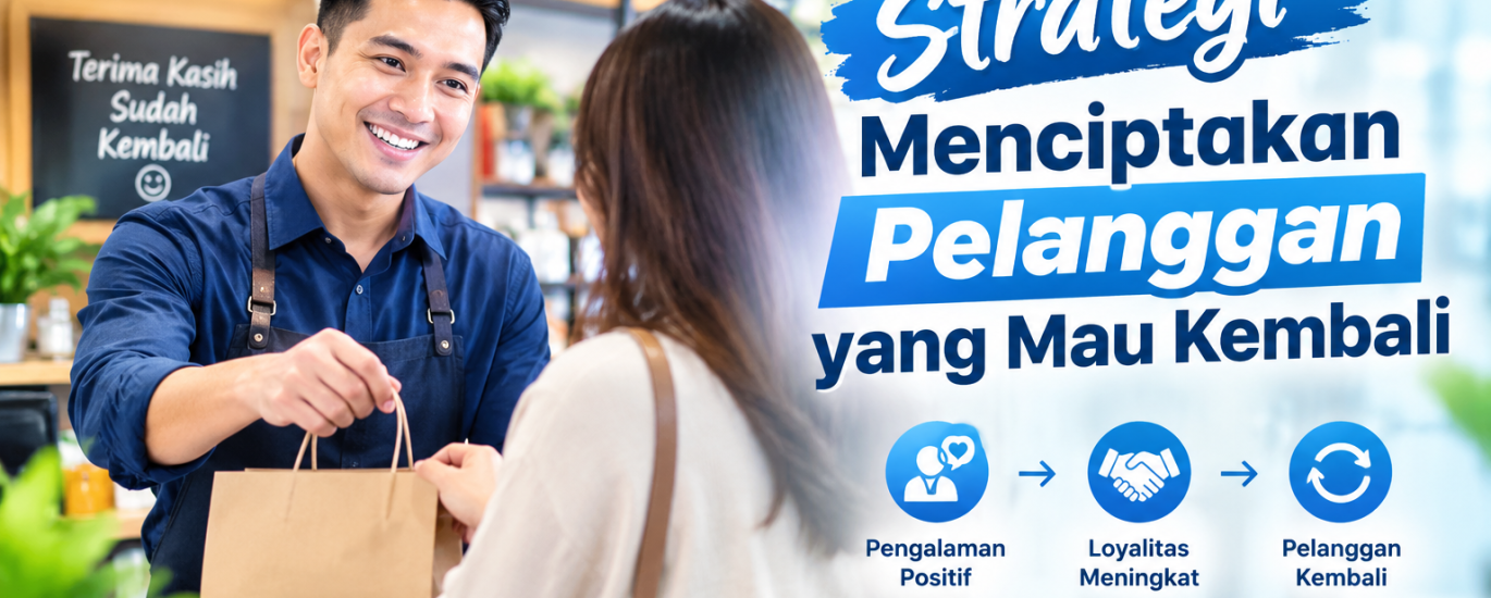 Strategi Menciptakan Pelanggan yang Mau Kembali