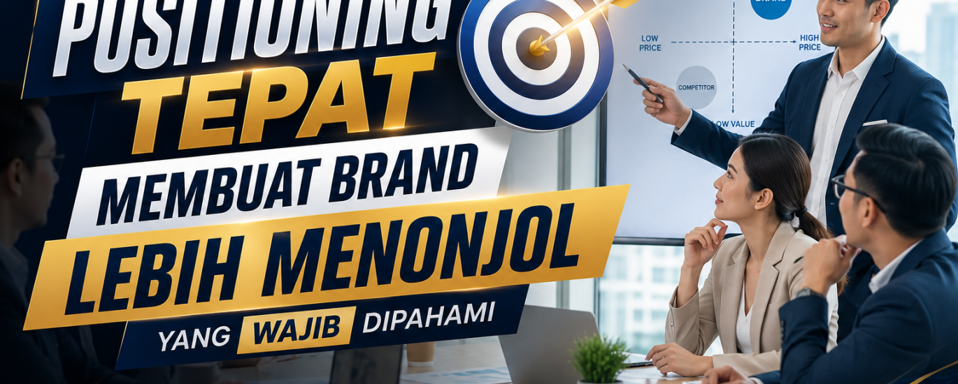 Positioning Tepat Membuat Brand Lebih Menonjol