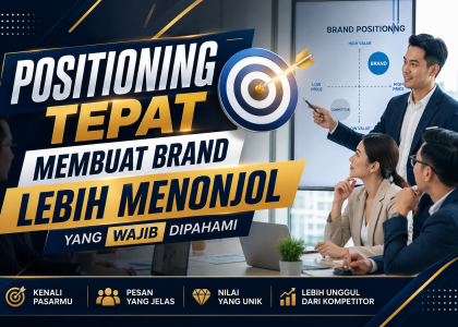 Positioning Tepat Membuat Brand Lebih Menonjol