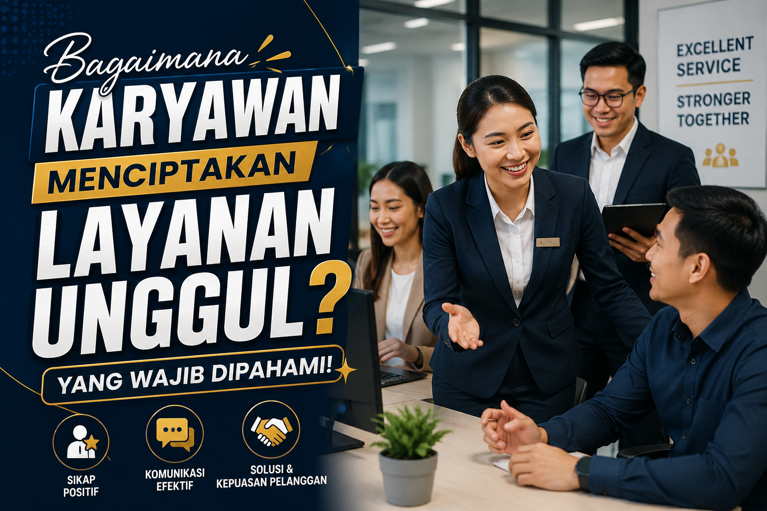 Bagaimana Karyawan Menciptakan Layanan Unggul?
