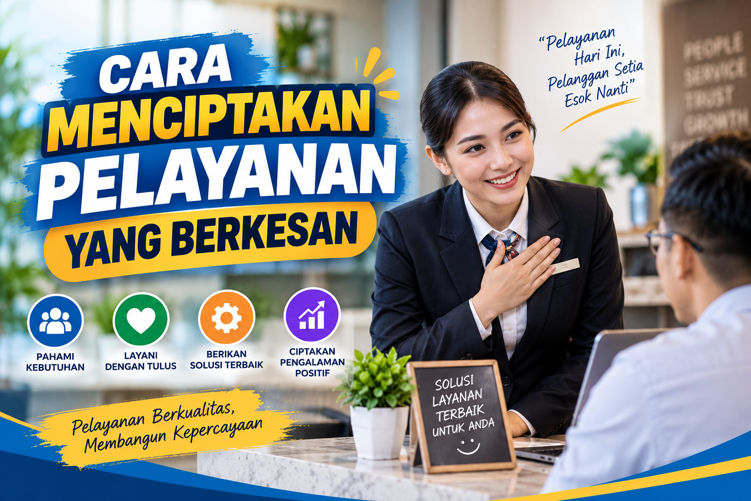 Cara Menciptakan Pelayanan yang Berkesan