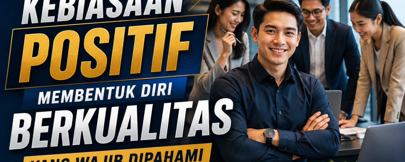 Kebiasaan Positif Membentuk Diri Berkualitas