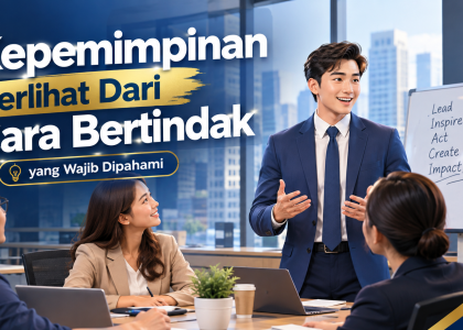 Kepemimpinan Terlihat Dari Cara Bertindak
