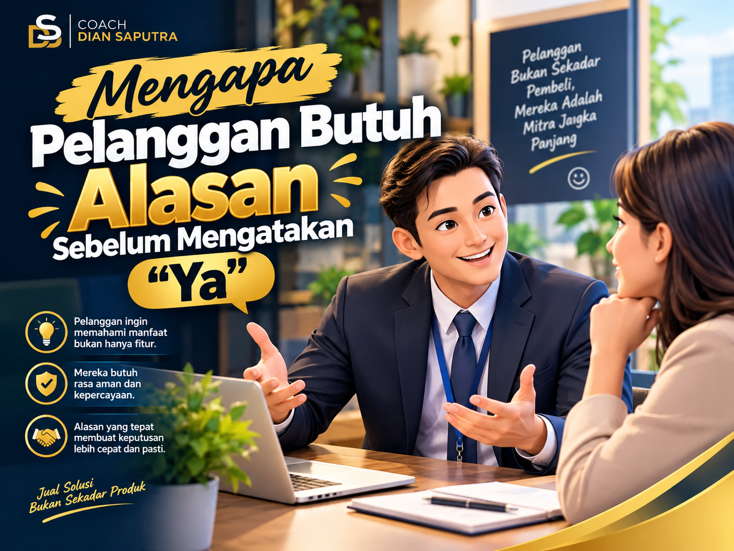 membangun keyakinan pelanggan