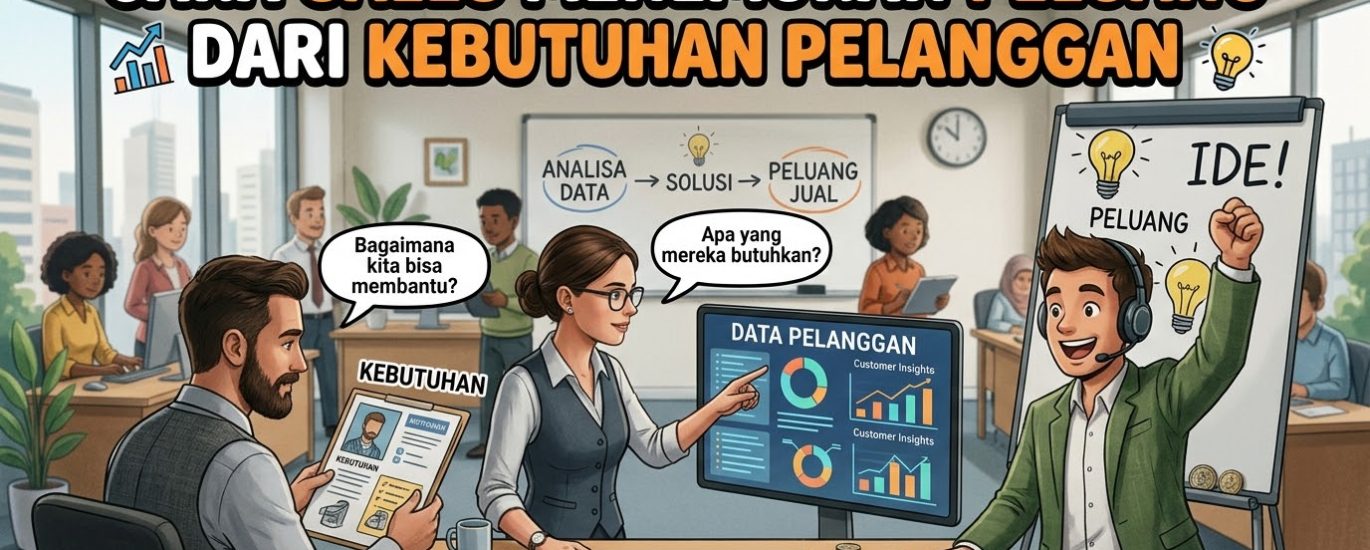 Cara Sales Menemukan Peluang dari Kebutuhan Pelanggan