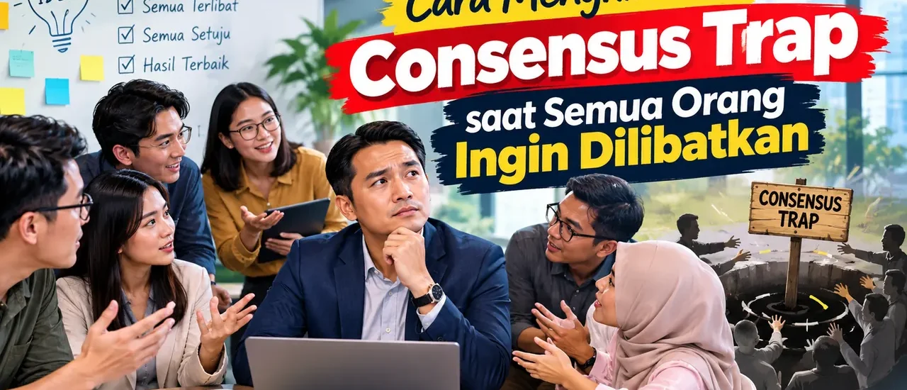 Cara Menghindari Consensus Trap