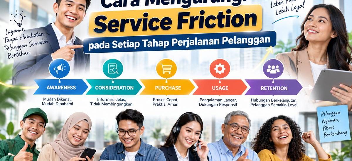 Cara Mengurangi Service Friction