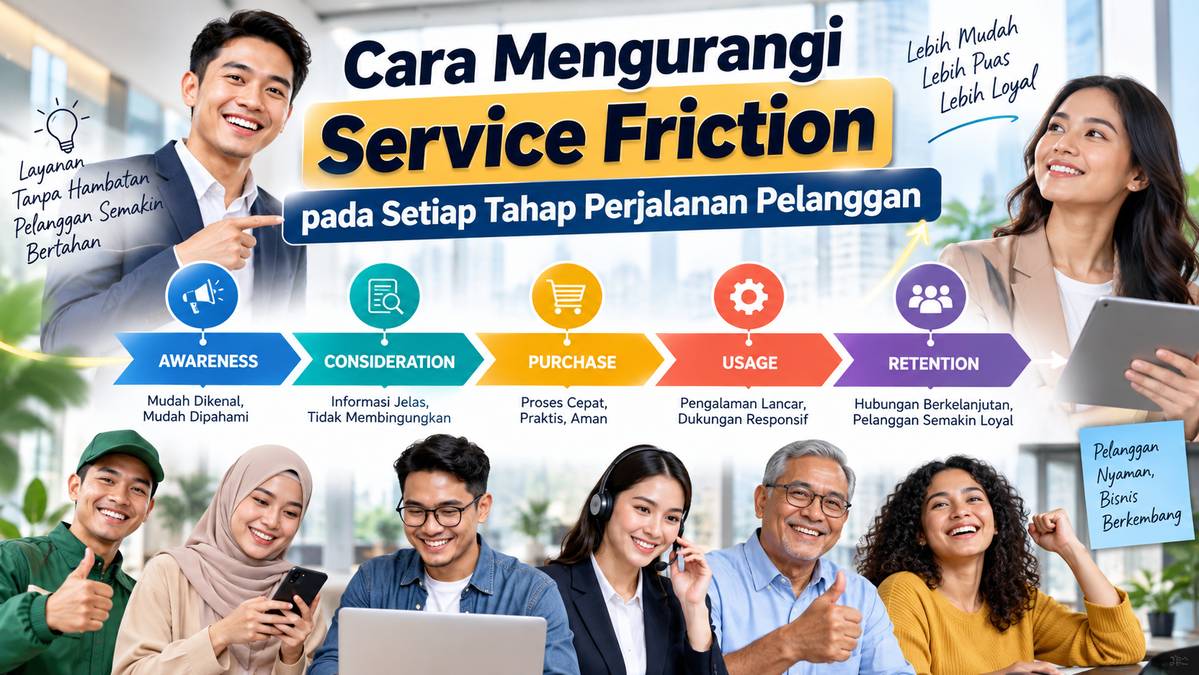 Cara Mengurangi Service Friction