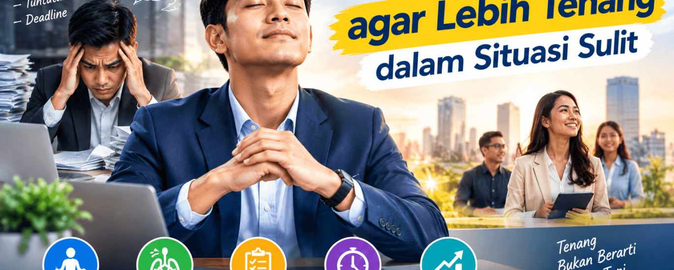 Cara Melatih Diri agar Lebih Tenang dalam Situasi Sulit