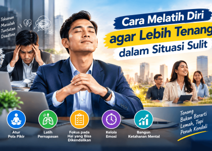 Cara Melatih Diri agar Lebih Tenang dalam Situasi Sulit