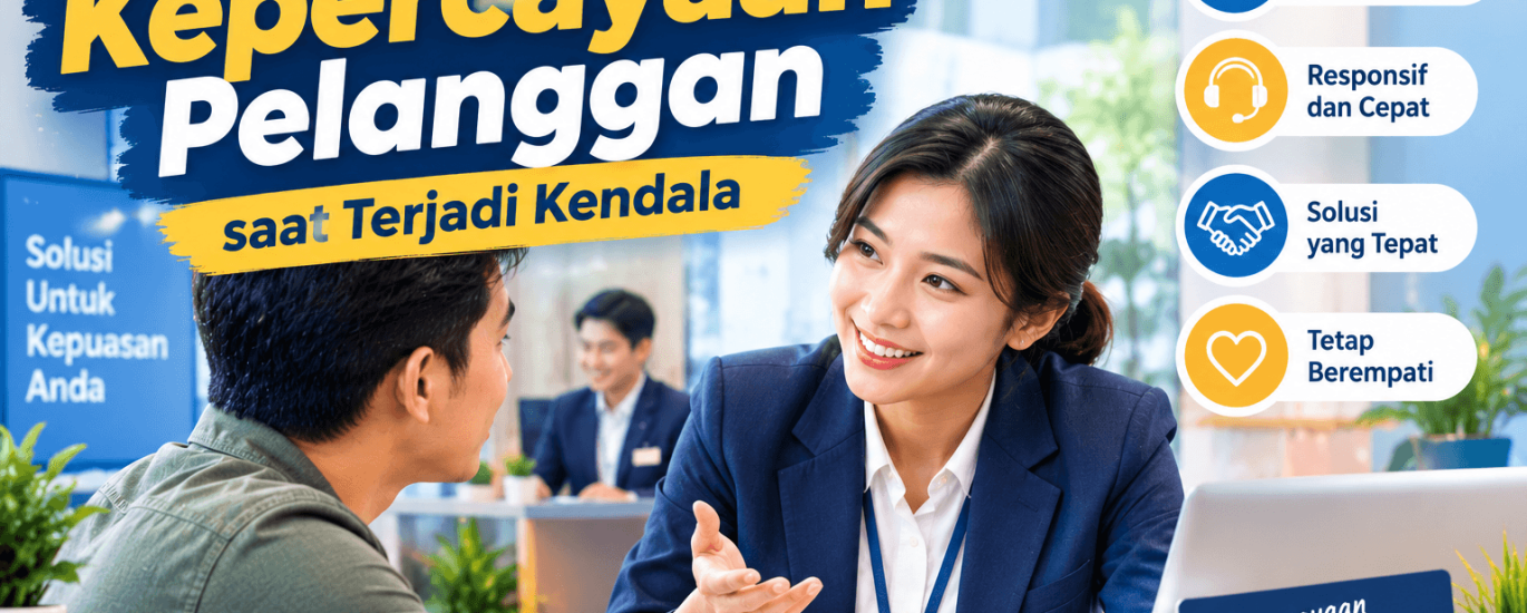 Cara Menjaga Kepercayaan Pelanggan saat Terjadi Kendala