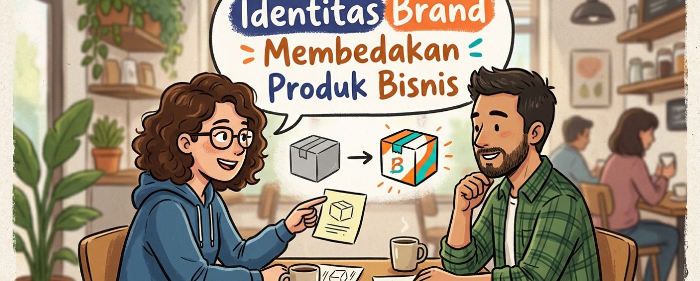 Identitas Brand Membedakan Produk Bisnis