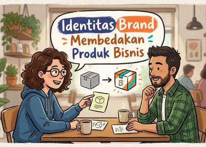 Identitas Brand Membedakan Produk Bisnis