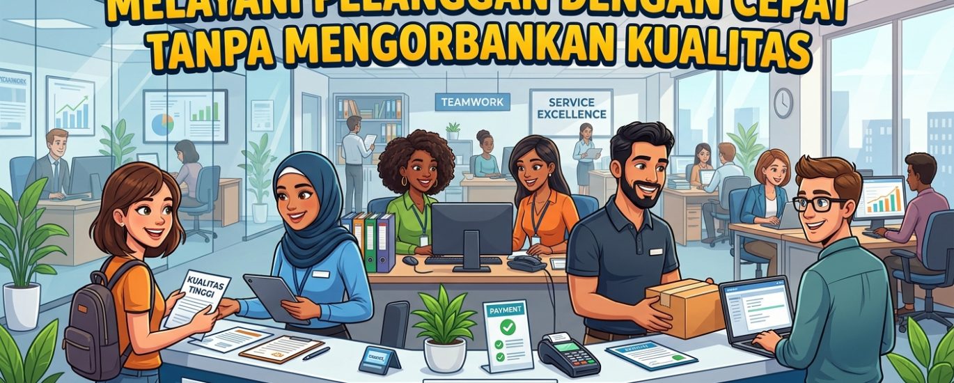 Melayani Pelanggan dengan Cepat