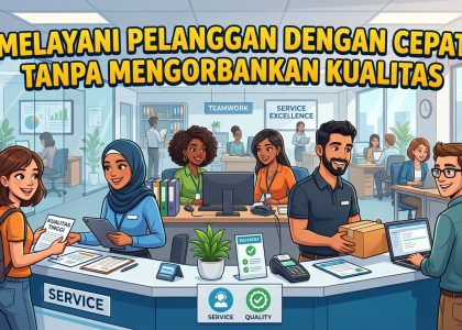 Melayani Pelanggan dengan Cepat