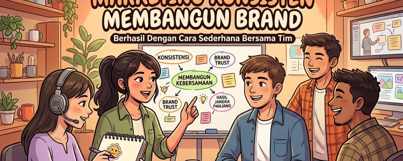 Marketing Konsisten Membangun Brand