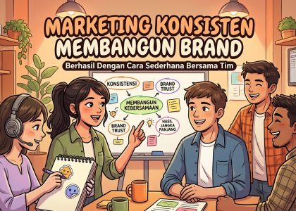 Marketing Konsisten Membangun Brand