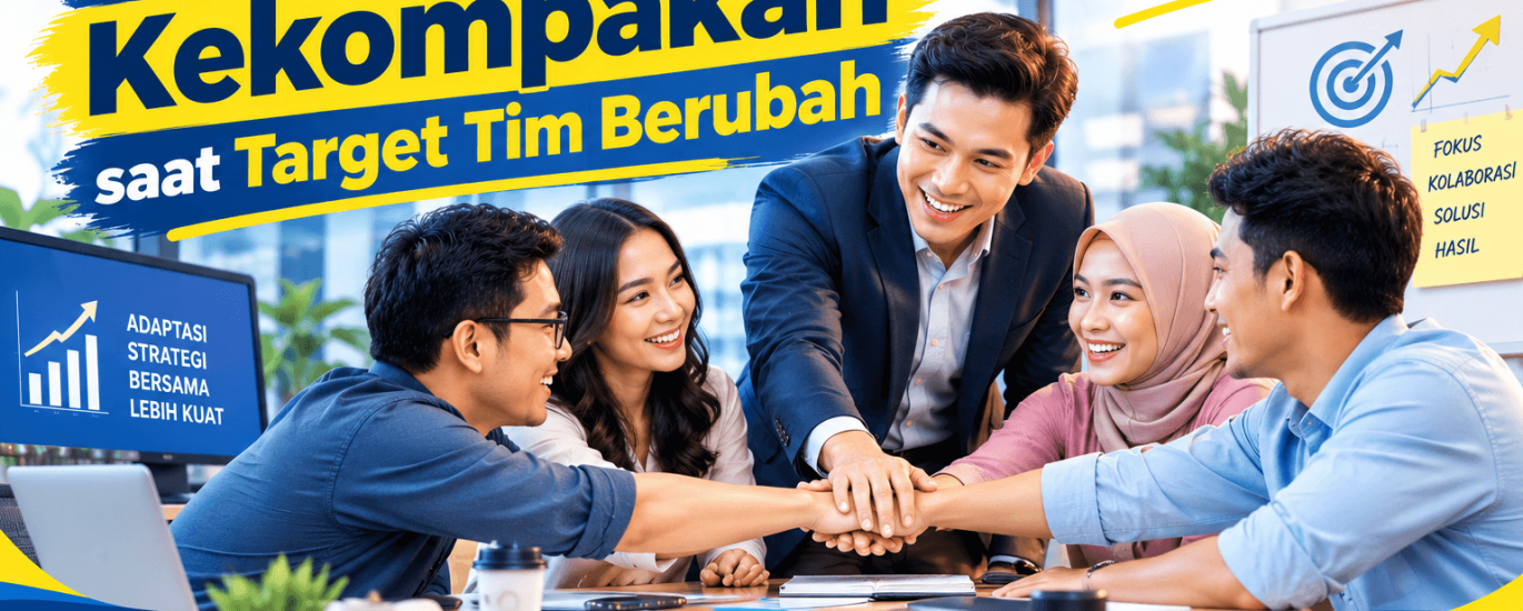 Cara Menjaga Kekompakan saat Target Tim Berubah