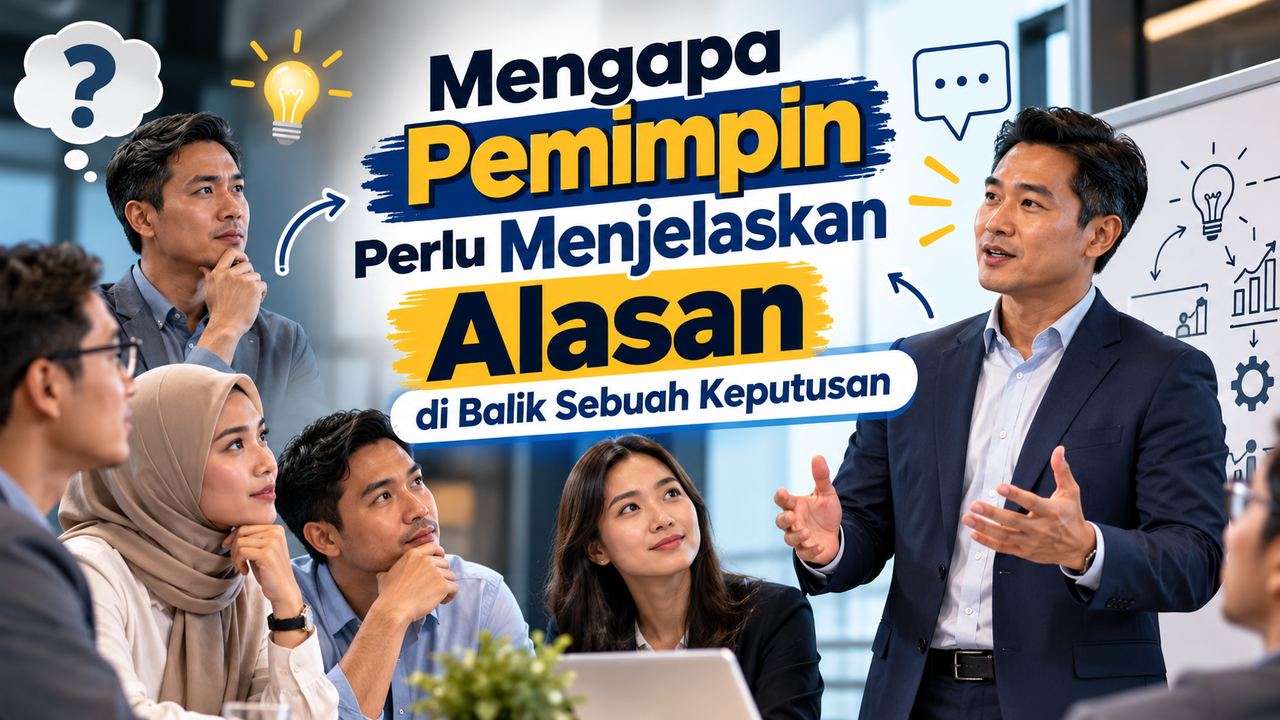 Pemimpin Perlu Menjelaskan Alasan