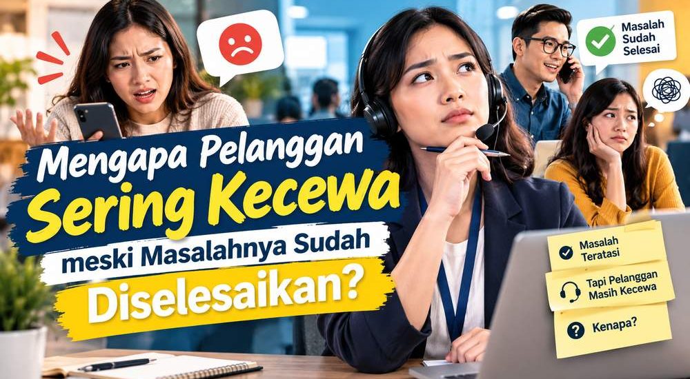 Mengapa Pelanggan Sering Kecewa
